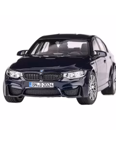 Macheta auto BMW M3 Competition  F80 2017 albastru 1:18