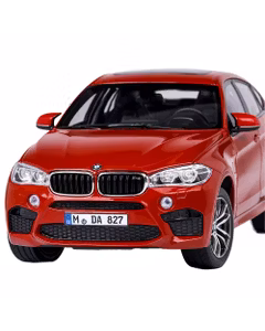 Macheta auto BMW X6M 2015 scara 1:18 rosu Norev