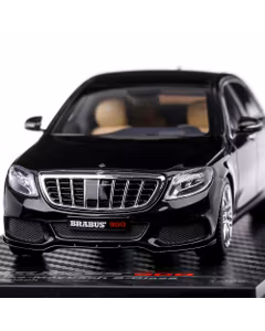 Macheta auto Brabus 900 Mercedes-Benz Maybach S600 2018 scara 1:43, negru, Almost Real