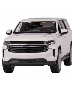 Macheta auto Chevrolet Tahoe CHP 2021 alb 1-24