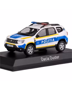 Macheta auto Dacia Duster Politia Romana scara 1:43