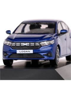 Macheta auto Dacia Logan III 2023 scara 1:43 albastru