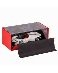 Macheta auto Ferrari Daytona SP3 Seria Icona 2023 alb 1:18