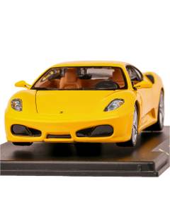 Macheta auto Ferrari F430 2004 galben 1-24 - Resigilat