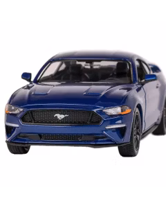 Macheta auto Ford Mustang GT 2018 albastru 1:24