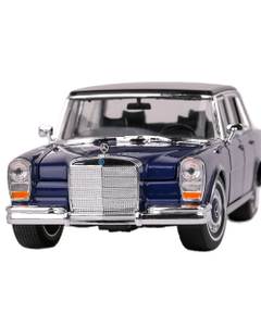 Macheta auto Mercedes-Benz 600 W100 1963 albastru 1:24 Welly