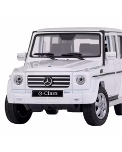 Macheta auto Mercedes-Benz G Class 2009 scara 1:24 alb Welly