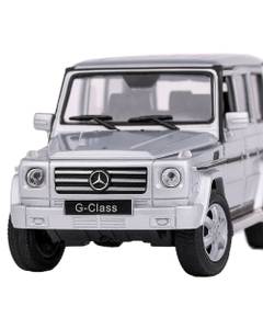 Macheta Mercedes-Benz G Class 2009 - 1:24 Welly - Argintiu