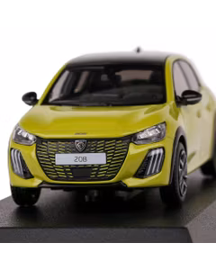 Macheta auto Peugeot 208 GT 2024 galben 1:43