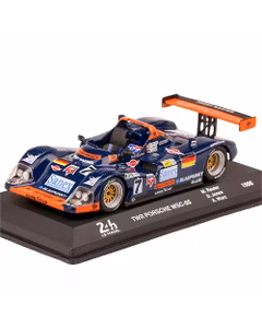 Macheta auto Porsche 935 3.0L Turbo WSC-95 No.7 Winner 24h Le Mans 1996 albastru inchis 1:43 - Resigilat