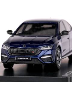 Macheta auto Skoda Octavia IV RS 2020 1:43 albastru