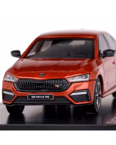 Macheta auto Skoda Octavia IV RS 2020 rosu met 1:43