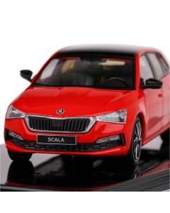 Macheta auto Skoda Scala rosu 2019 scara 1:43