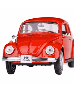 Macheta auto Volkswagen Beetle Special Edition 1973 rosu 1:24