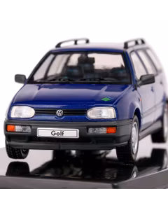 Macheta auto Volkswagen Golf III Variant 1994 albastru 1:43