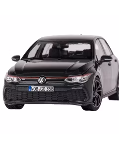 Macheta auto Volkswagen Golf VIII GTI 5 usi 2021 negru 1:18
