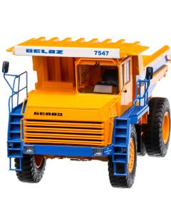 Macheta autobasculanta Belaz-7547 scara 1:43 portocaliu Start Scale Models