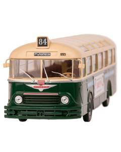 Macheta autobuz Chausson APU-53 1953 crem cu verde 1:43