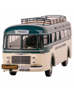 Macheta autobuz Renault R 4192 1952 crem cu verde 1:43