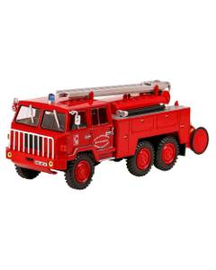Macheta autospeciala Pompieri Berliet FF 6X6 rosu 1:43