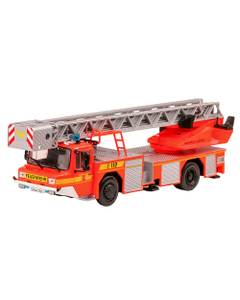 Macheta autospeciala Pompieri Iveco Magirus DLAk 23-12 rosu 1:43