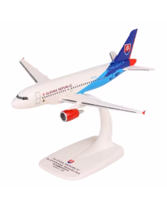 Macheta Avion Airbus A319CJ Slovak Republic OM-BYA 1:200 - Avion Guvernamental de Colectie PPC Models