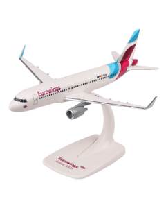Macheta avion Eurowings Airbus A320 D-AEWA alb-violet-albastru - scara 1:200, PPC 220228