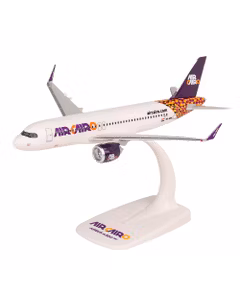 Macheta Avion Airbus A320neo Air Cairo SU-BUK 1:200 - Avion de Pasageri de Colectie PPC Models