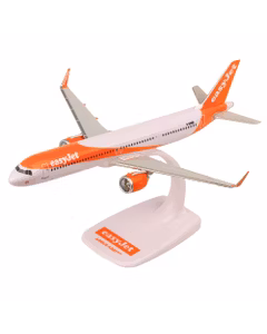 Macheta Avion Airbus A321neo EasyJet G-UZMB 1:200 - Avion de Pasageri de Colectie PPC Models