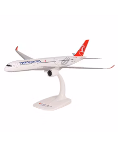Macheta Avion Airbus A350-900 Turkish Airlines 1:200 - Avion de Pasageri de Colectie PPC Models