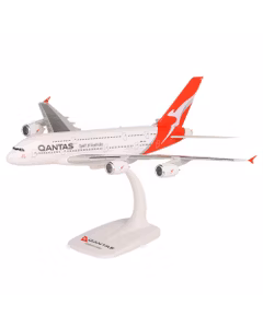 Macheta Avion Airbus A380-800 Qantas VH-OQL 1:250 - Avion de Pasageri de Colectie PPC Models