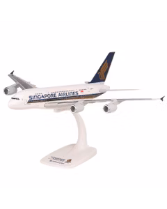 Macheta Avion Airbus A380-800 Singapore Airlines 1:250 - Avion de Pasageri de Colectie PPC Models