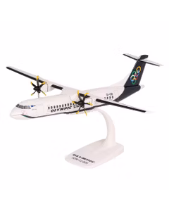 Macheta Avion ATR 72-600 Olympic Air SX-OBI 1:100 - Avion de Pasageri Regional de Colectie PPC Models