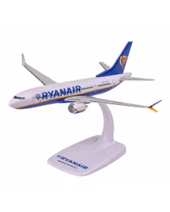 Macheta Avion Boeing 737-8 MAX Ryanair EI-HGT 1:200 - Avion de Pasageri de Colectie PPC Models