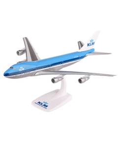 Macheta Avion Boeing 747-200SUD KLM PH-BUA Blue Livery 1:250 - Jumbo Jet de Colectie PPC Models