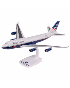 Macheta Avion Boeing 747-400 British Airways Landor G-BNLY 1:250 - Jumbo Jet de Colectie PPC Models