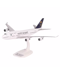 Macheta Avion Boeing 747-400F Saudia Cargo 9H-AZA 1:250 - Avion Cargo de Colectie PPC Models