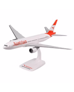 Macheta Avion Boeing 777-200ER Austrian Airlines 1:200 - PPC