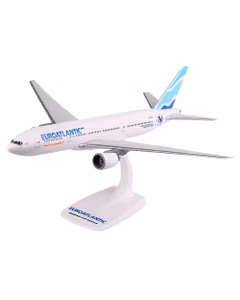 Macheta avion Boeing 777-200ER EuroAtlantic Airways scara 1:200
