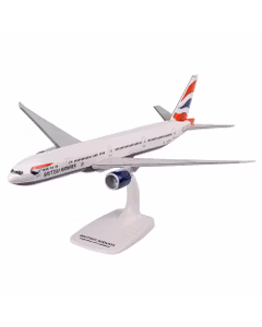 Macheta avion Boeing 777-300ER British Airways scara 1:200 PPC