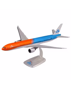 Macheta Avion Boeing 777-300ER KLM Orange Pride PH-BVA Rio 1:200 - Avion de Pasageri de Colectie PPC Models
