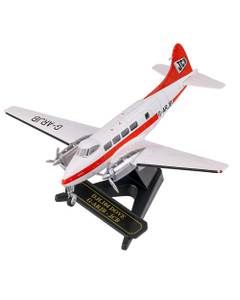 Macheta avion De Havilland DH.104 Dove G-ARJB - JCB Aviation - scara 1:72, Oxford Diecast 72DV008