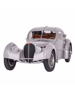 Macheta Bugatti Type 57 SC Atlantic 1937 mat silver 1:18 Solido