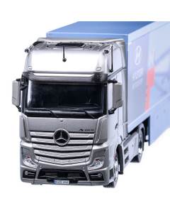 Macheta camion Mercedes-Benz Actros MP4 2019, WRC Transport, scara 1:43, Ixo