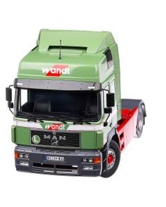 Macheta cap tractor MAN F2000 1994 scara 1:18 verde MCG