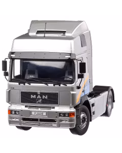 Macheta cap tractor MAN F2000 1994 scara 1:18 argintiu MCG