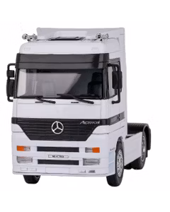 Macheta cap tractor Mercedes-Benz Actros I 2004 alb 1:32 Welly
