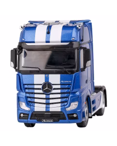 Macheta cap tractor Mercedes-Benz Actros MP4 2012 albastru 1:43 Ixo