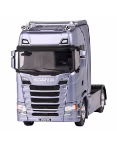 Macheta cap tractor Scania S-Series 2020 albastru 1:43 IXO Models