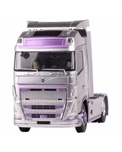 Macheta cap tractor Volvo FH Globetrotter XL 2023 gri 1:24 Solido